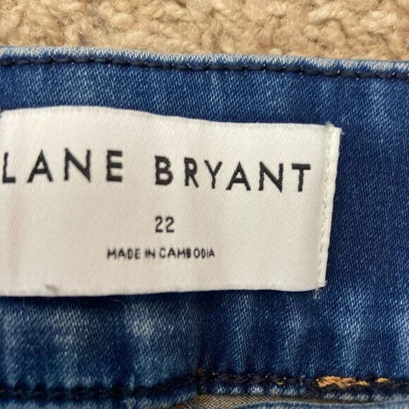 Lane Bryant High Rise Super Stretch Jeggings like new! - Picture 4 of 8